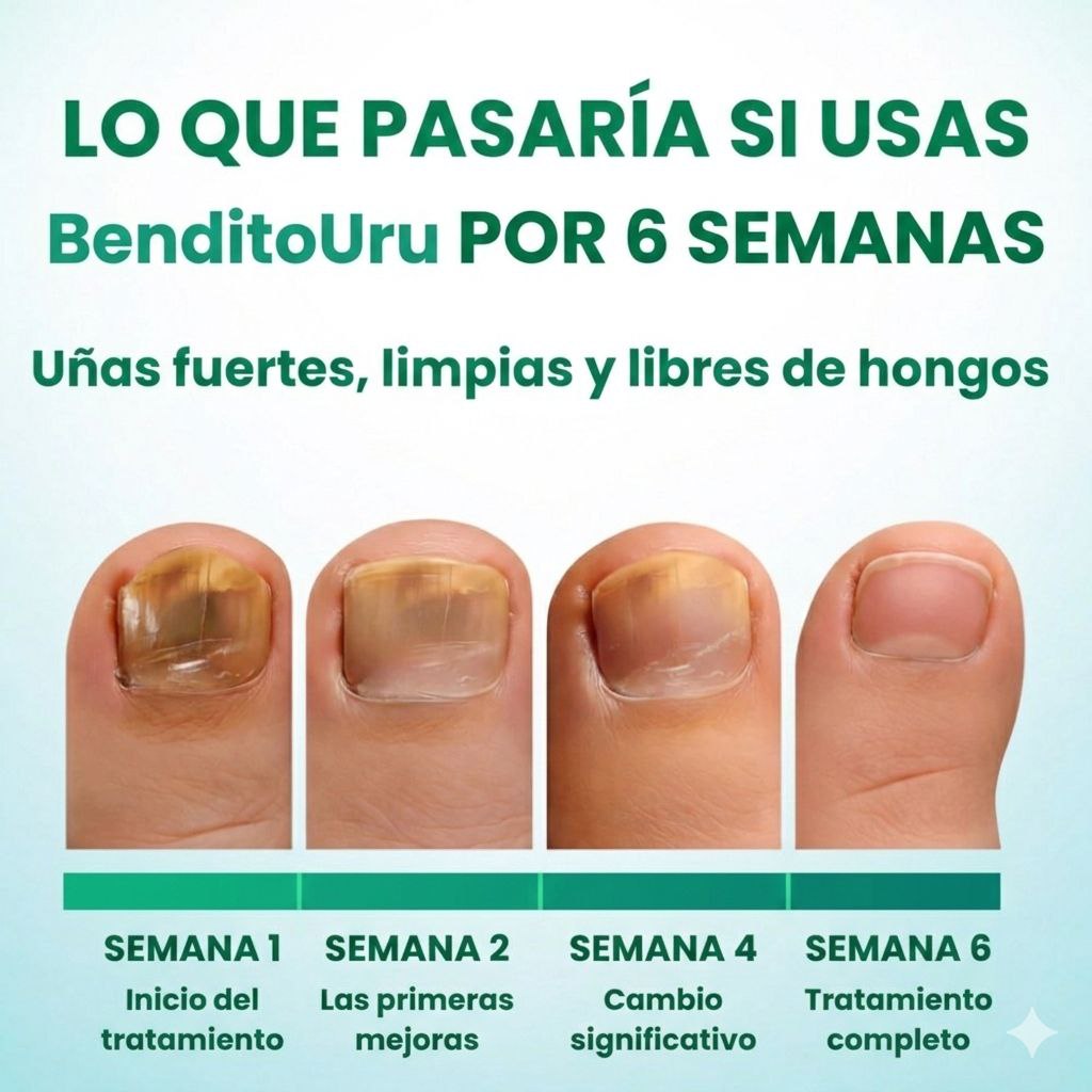 BenditoUru - Parches Antihongos - Eliminan Hongos y Regeneran tus Uñas