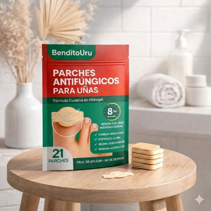BenditoUru - Parches Antihongos - Eliminan Hongos y Regeneran tus Uñas