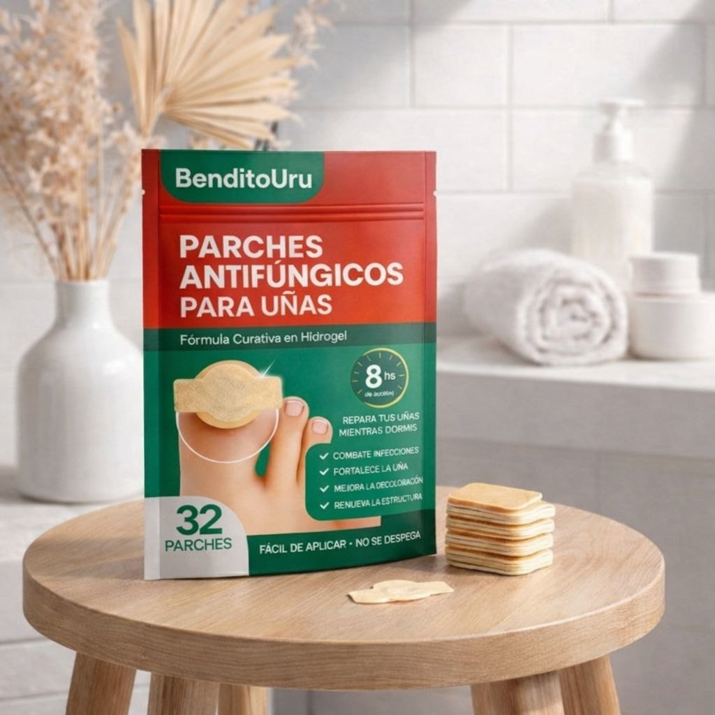 BenditoUru - Parches Antihongos - Eliminan Hongos y Regeneran tus Uñas